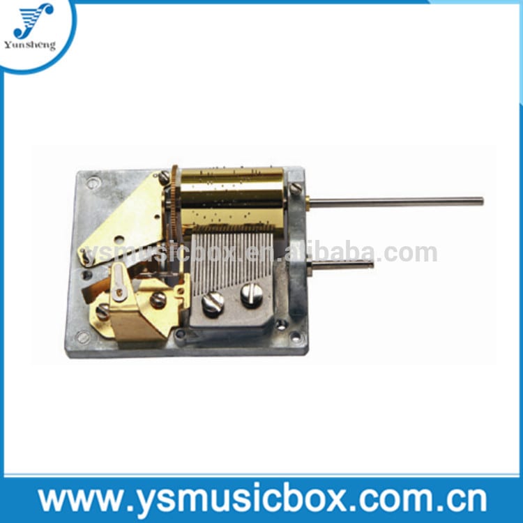 Yunsheng 22-Note movement with two drum shaft input for Cuckoo clock / cuckoo clock movement Y22S2